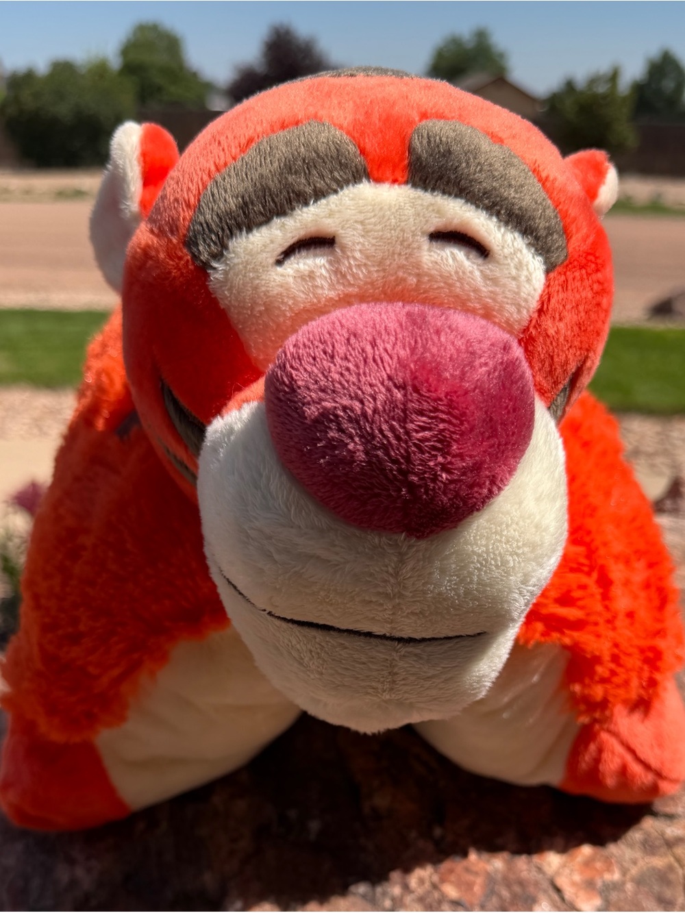 Disney Tigger Pillow Pets Plush - Winnie the Pooh - Soft Stuffed Animal Cushion